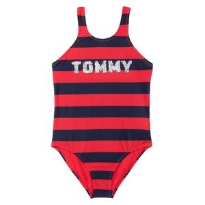 Tommy Hilfiger Rugby Stripe One Piece